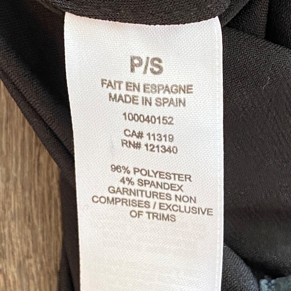 Dynamite Bodysuit Halter Style Black Small - Picture 8 of 8